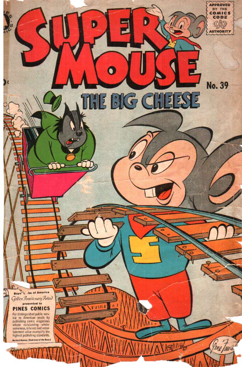 Book Cover For Supermouse 39