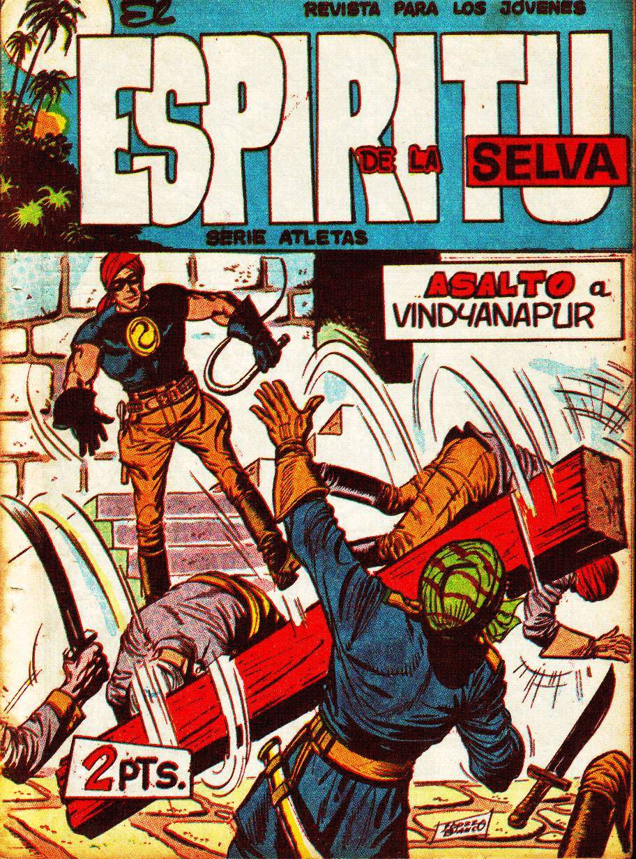 Comic Book Cover For El Espiritu De La Selva 11 - Asalto a Vindyanapur