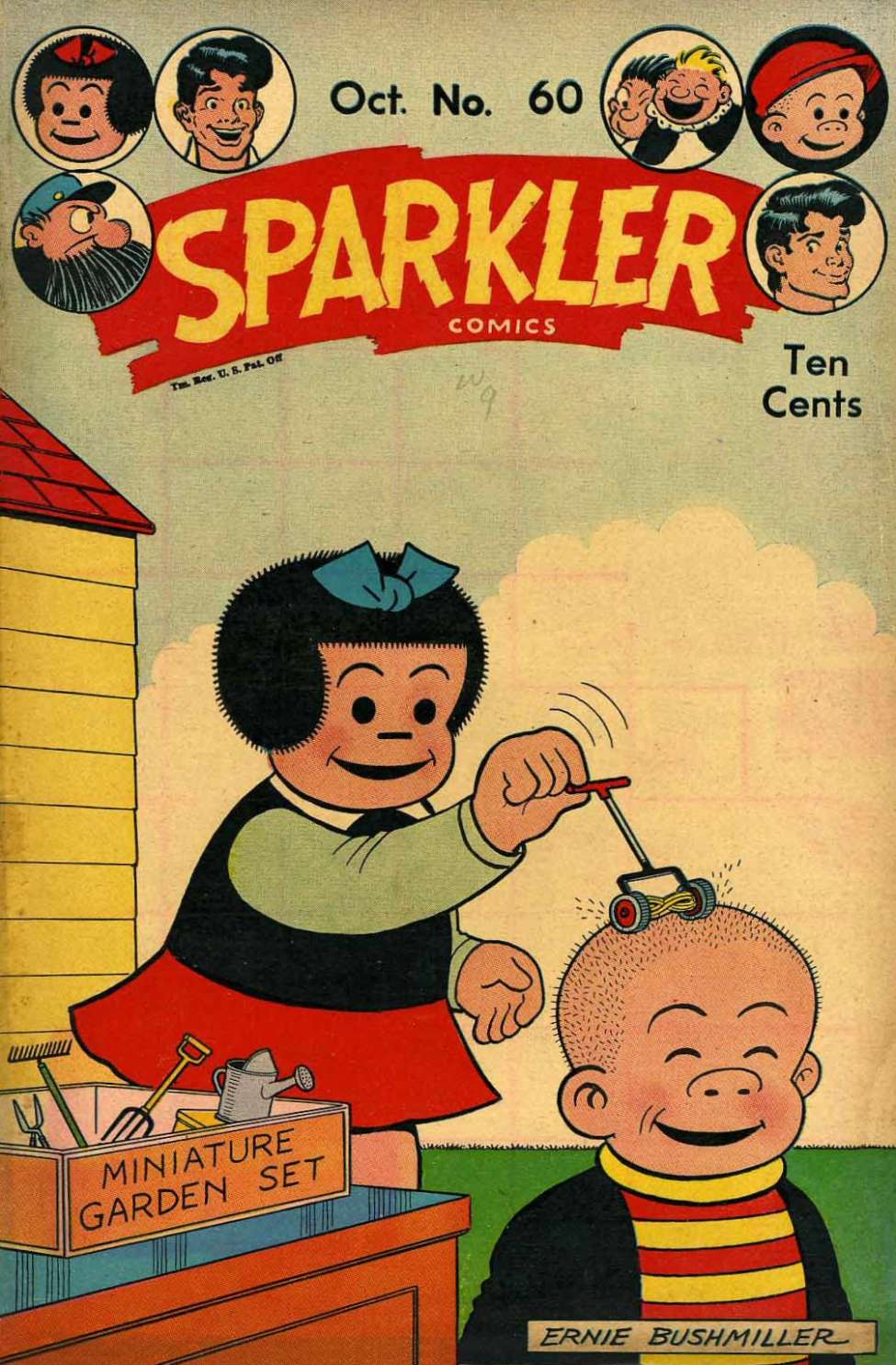 Book Cover For Sparkler Comics 60