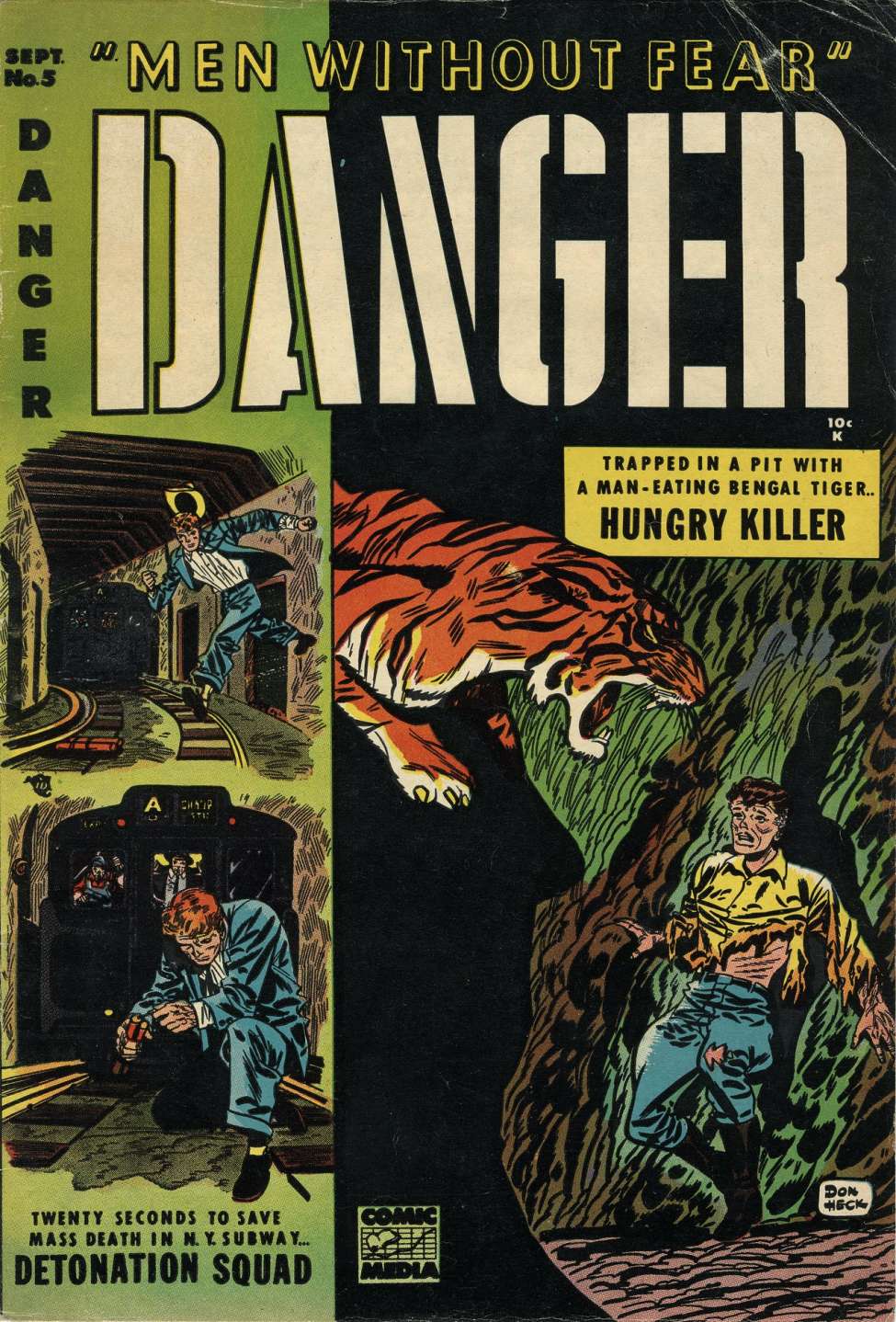 Comic Book Cover For Danger 5 - Version 1