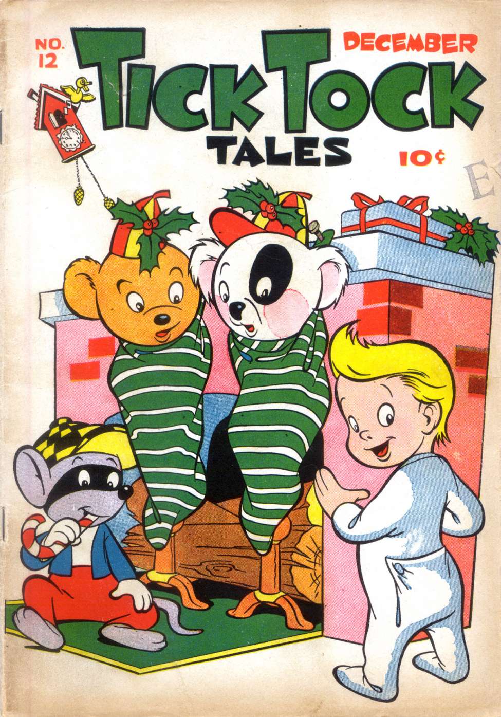Comic Book Cover For Tick Tock Tales 12