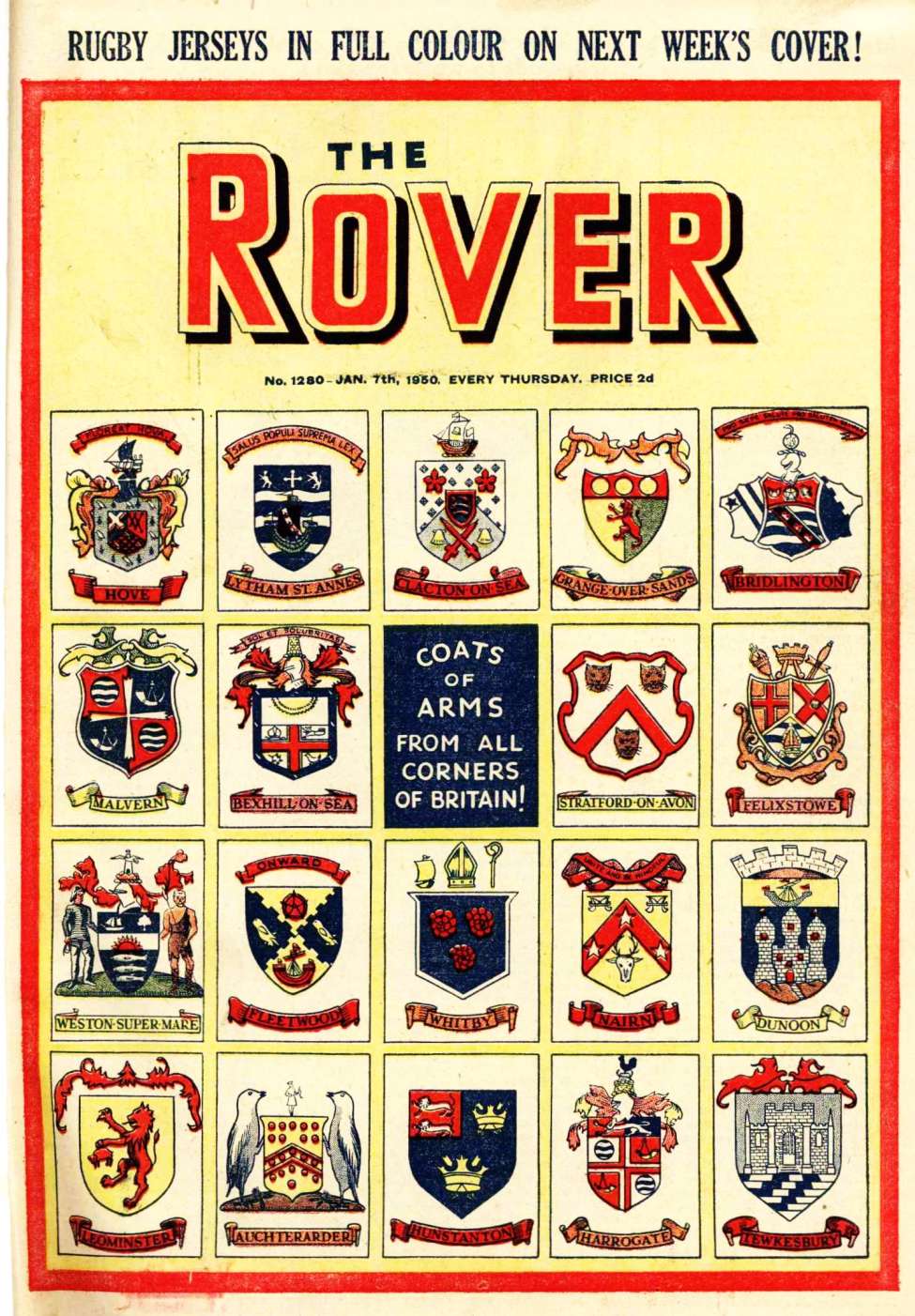 Book Cover For The Rover 1280