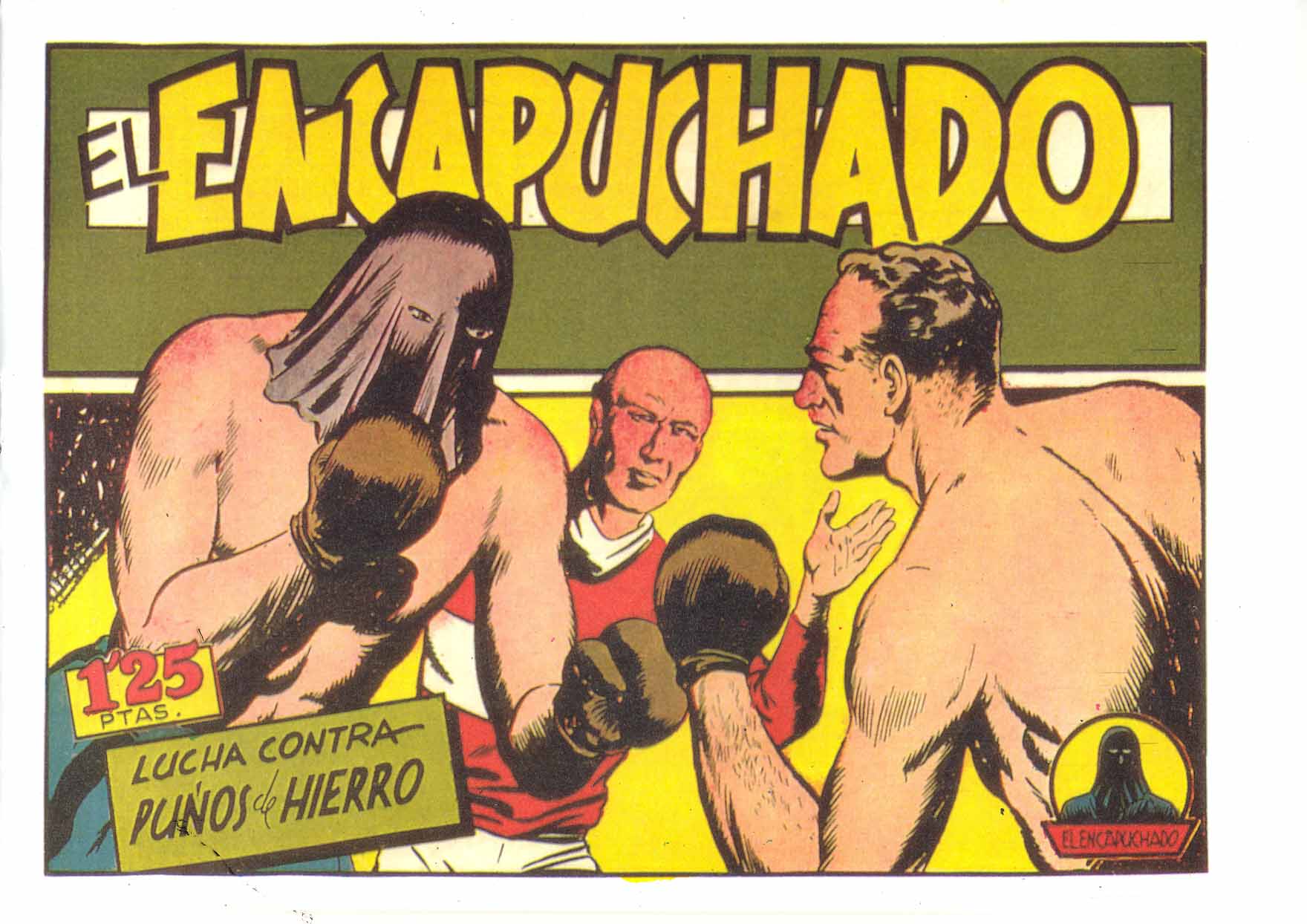 Comic Book Cover For El Encapuchado 13 - Lucha Contra Puños De Hierro