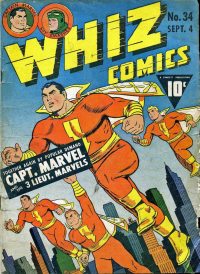 Large Thumbnail For Capt. Marvel Whiz Archives Vol 8