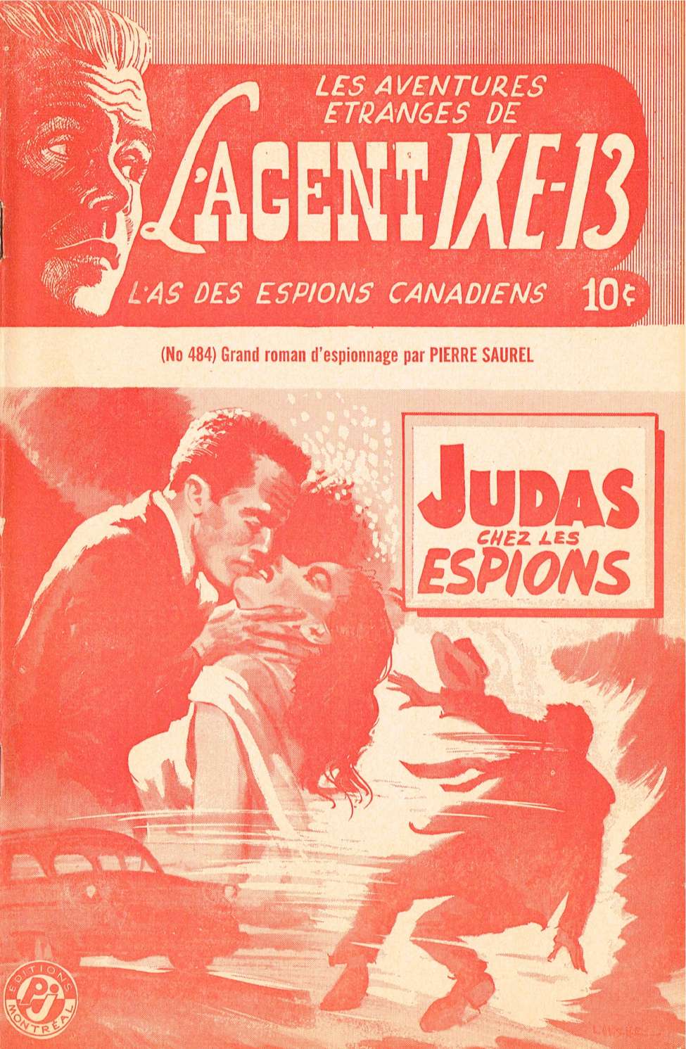 Book Cover For L'Agent IXE-13 v2 484 - Judas chez les espions