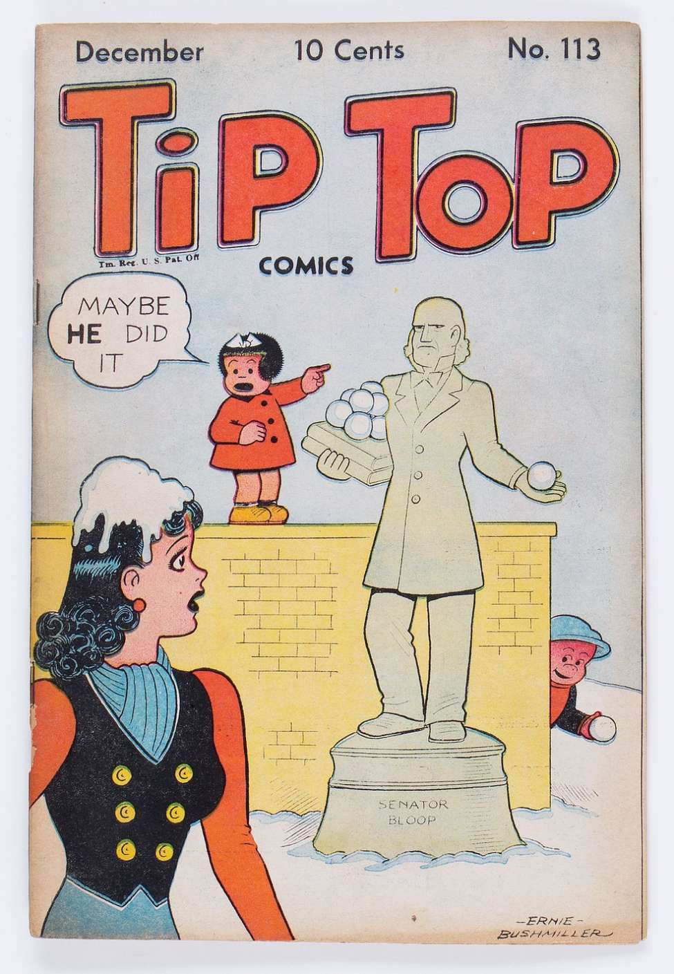 Book Cover For Tip Top Comics 113