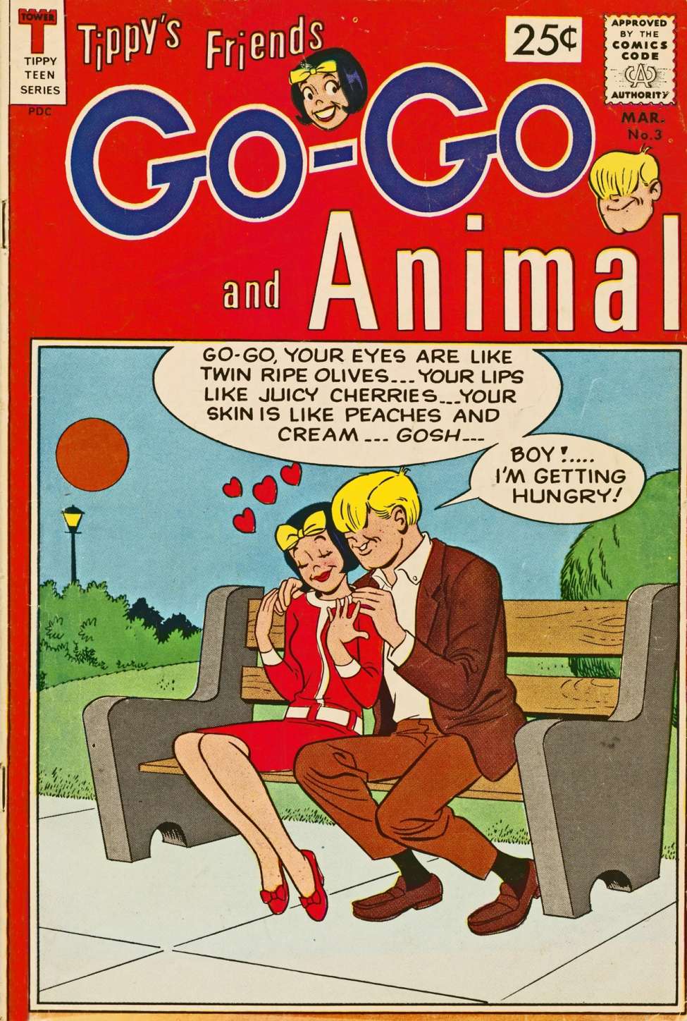 Comic Book Cover For Tippy's Friends Go-Go and Animal 3