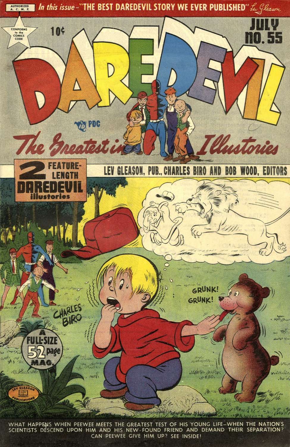 Book Cover For Daredevil Comics 55