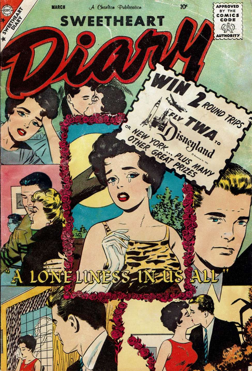 Comic Book Cover For Sweetheart Diary 51