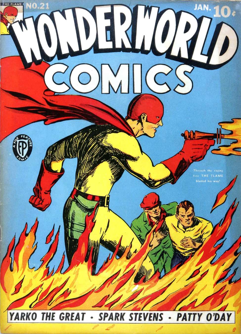 Book Cover For Wonderworld Comics 21
