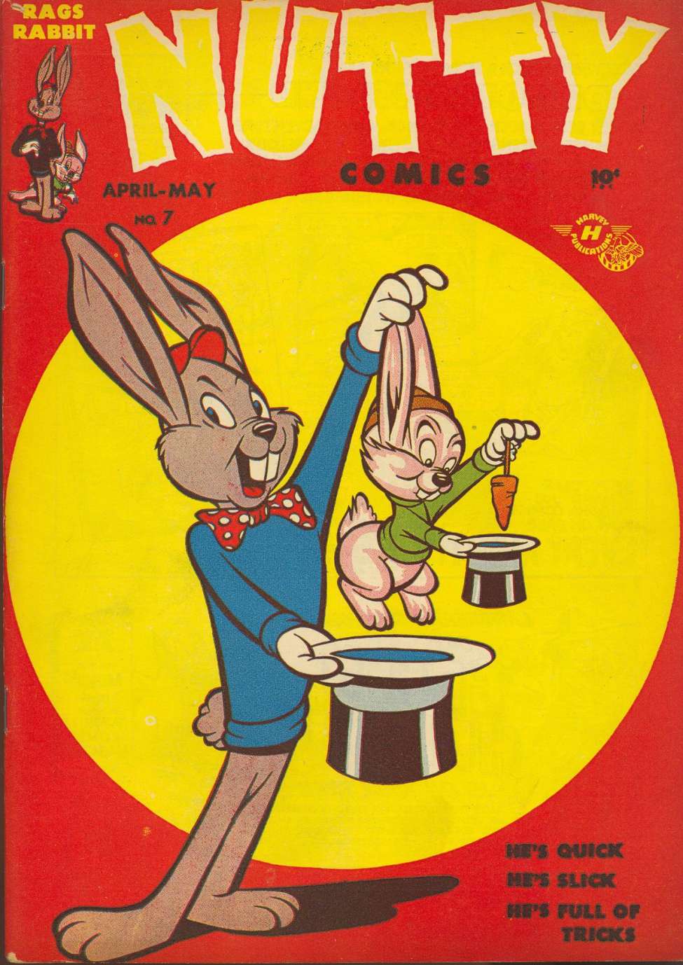 Comic Book Cover For Nutty Comics 7