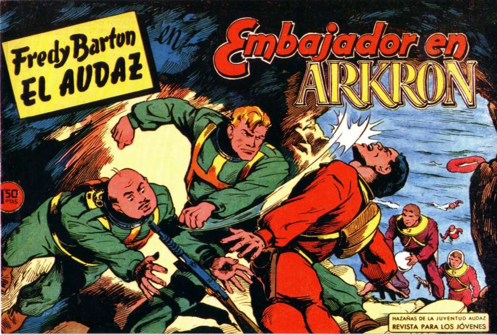 Comic Book Cover For Fredy Barton 10 - Embajador en Arkrom