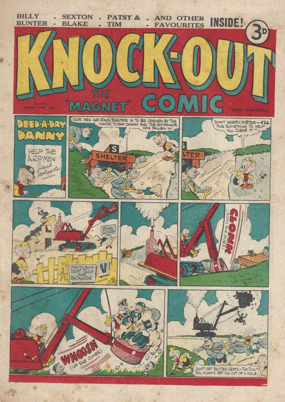 Comic Book Cover For Knockout 137