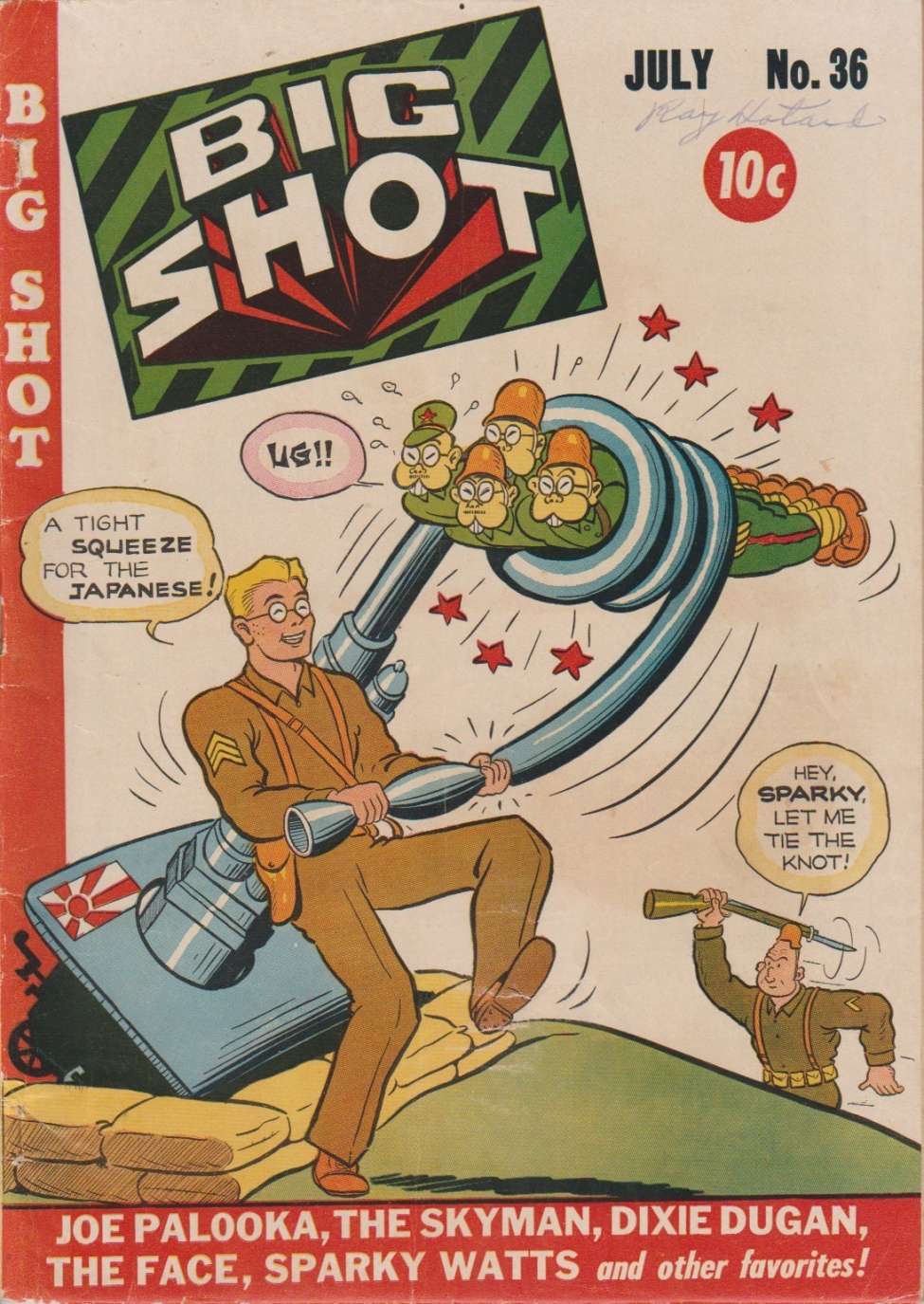 Book Cover For Big Shot 36