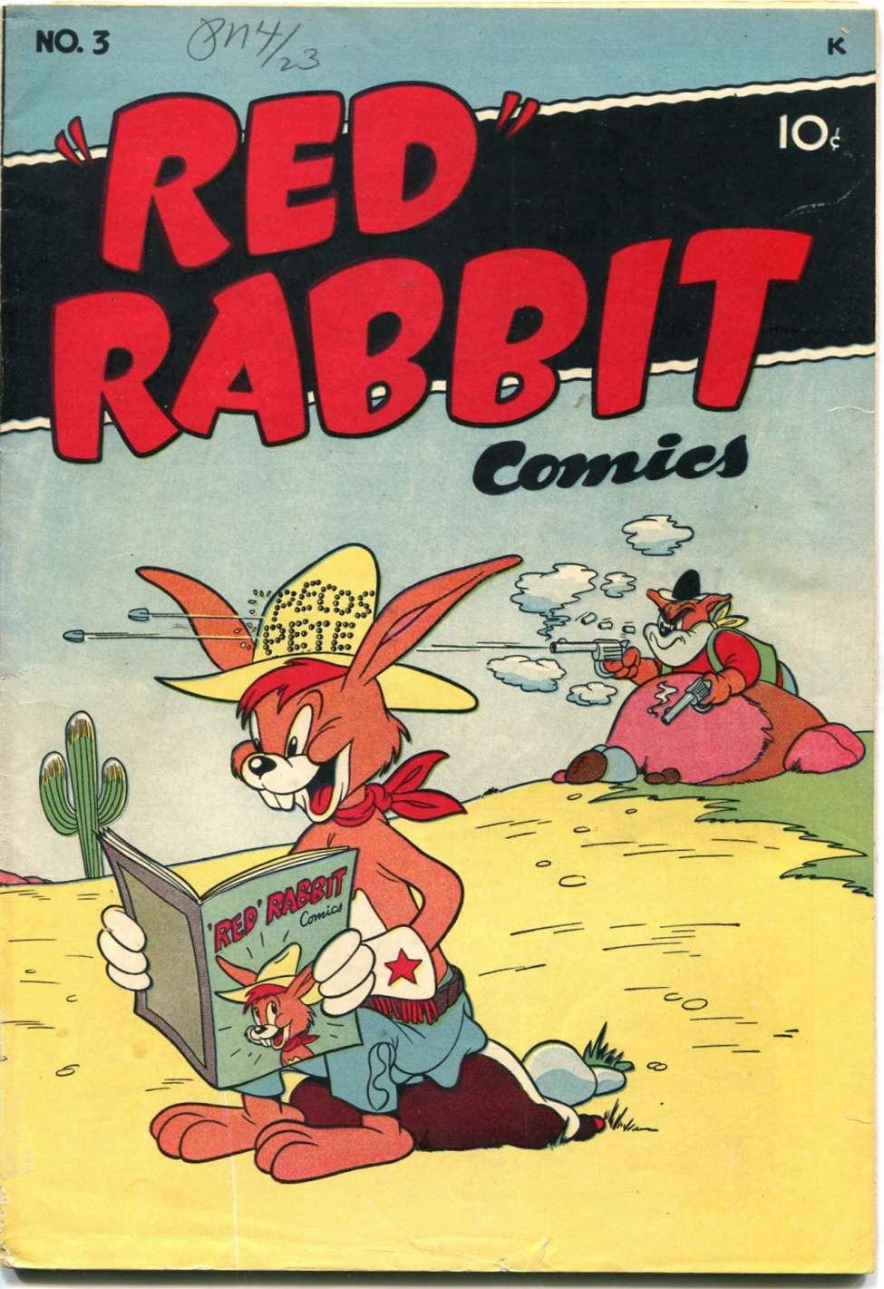 Comic Book Cover For Red Rabbit 3