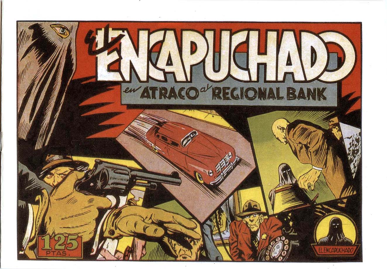 Comic Book Cover For El Encapuchado 19 - En Atraco Al Regional Bank