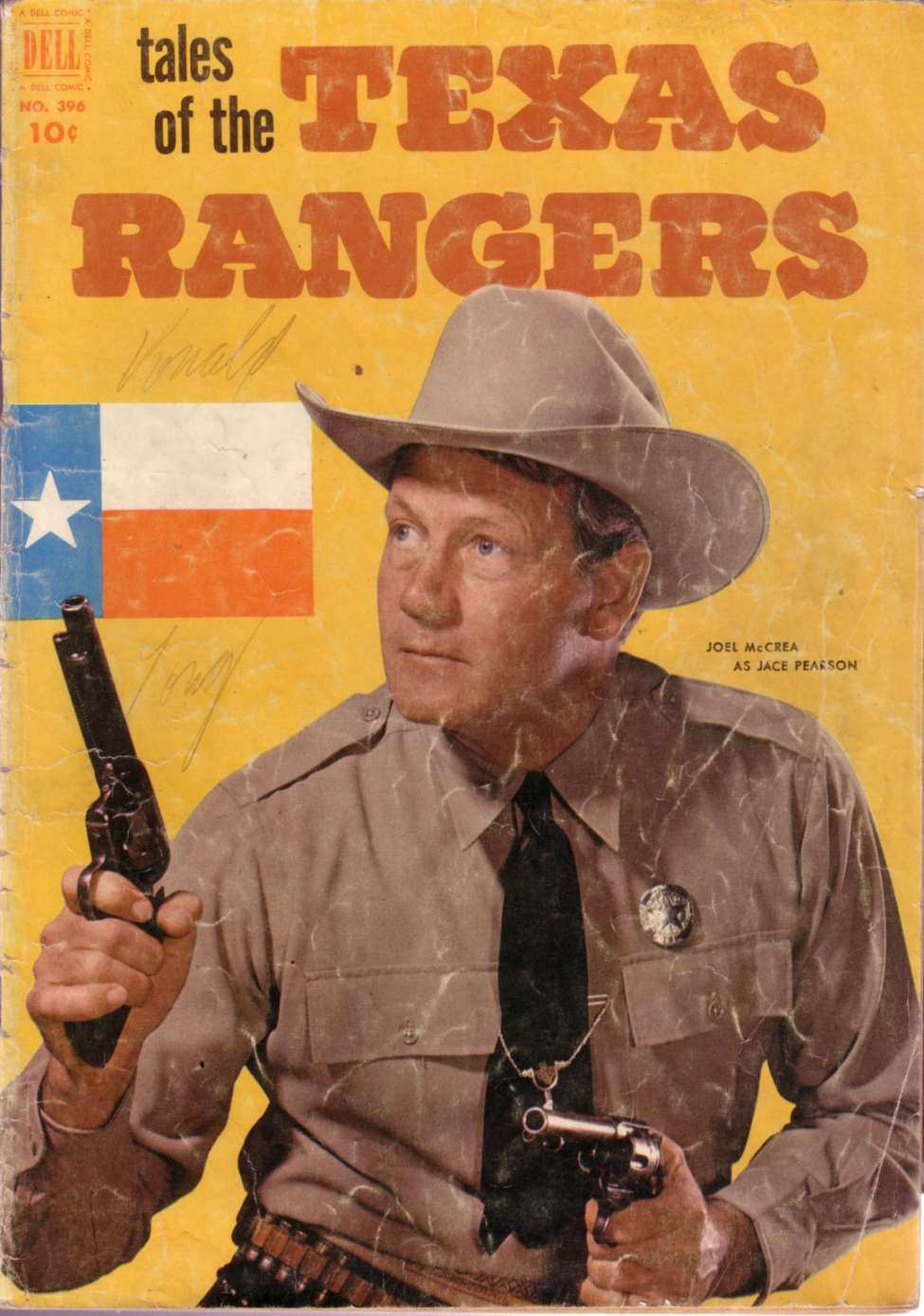 Book Cover For 0396 - Tales of the Texas Rangers