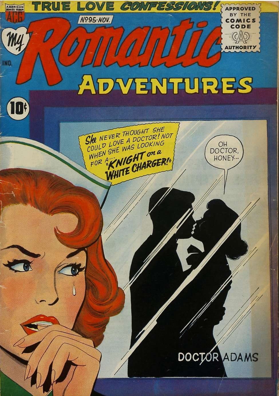 Comic Book Cover For My Romantic Adventures 95