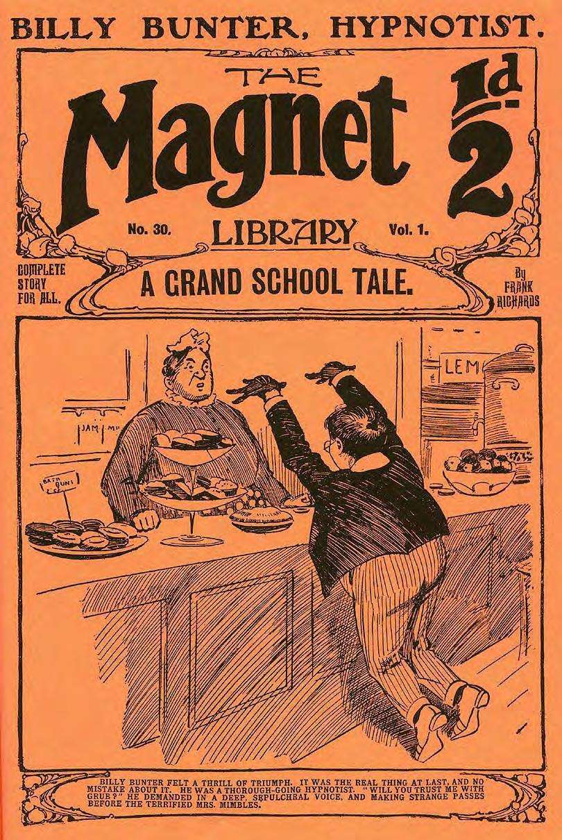 Comic Book Cover For The Magnet 30 - Billy Bunter, Hypnotist