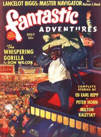 Large Thumbnail For Fantastic Adventures v2 5 - The Whispering Gorilla - Don Wilcox