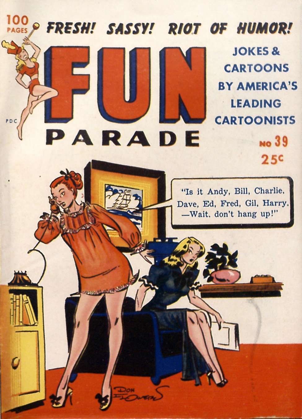 Book Cover For Army & Navy Fun Parade 39