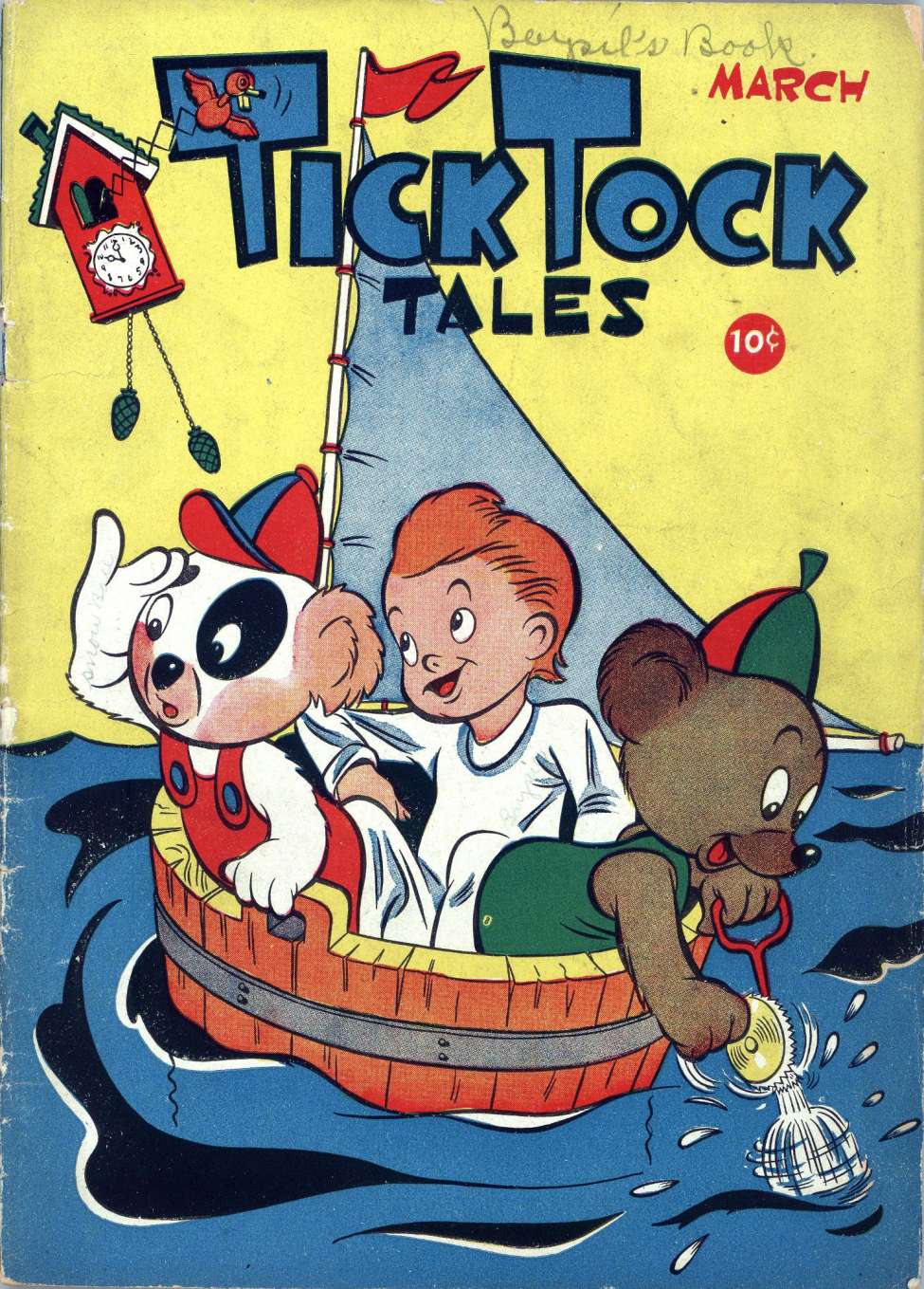 Comic Book Cover For Tick Tock Tales 3