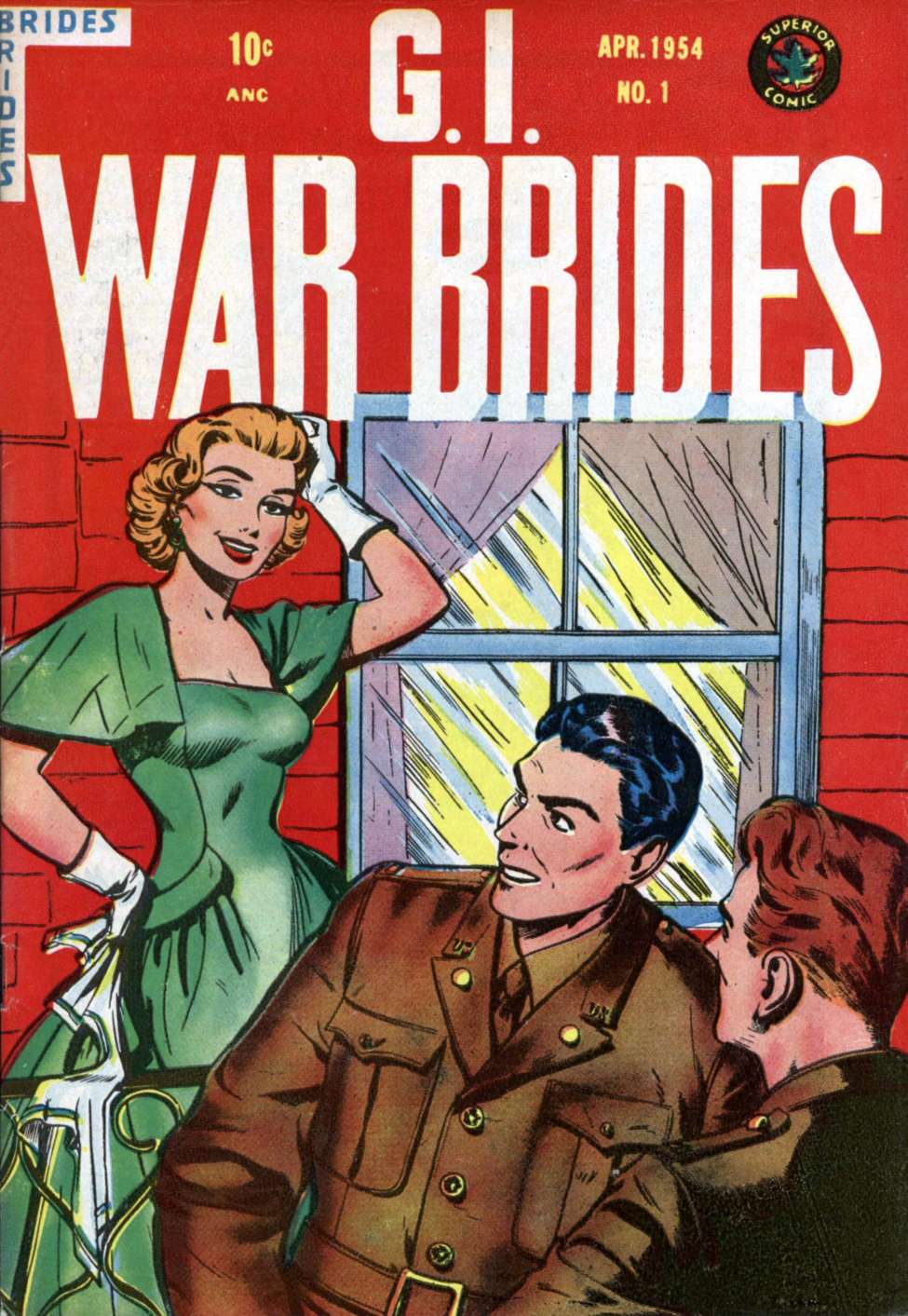 Comic Book Cover For G.I. War Brides 1