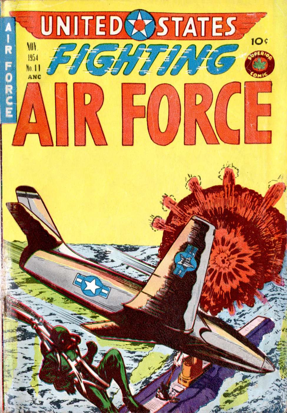 Comic Book Cover For U.S. Fighting Air Force 11