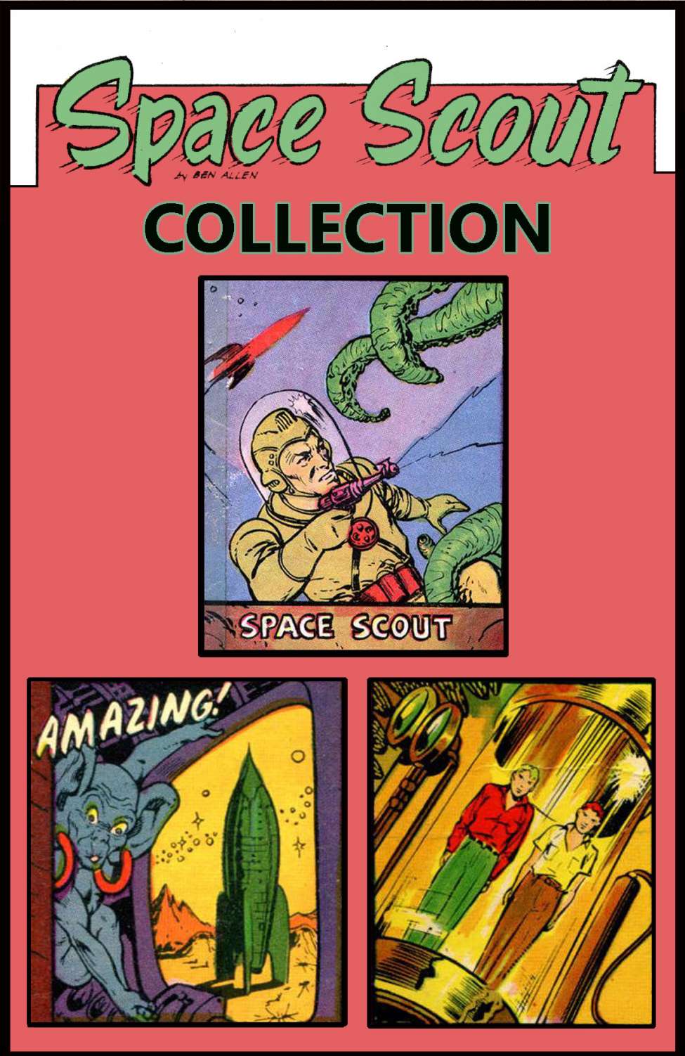 Comic Book Cover For Space Scout Collection (Fiction House)