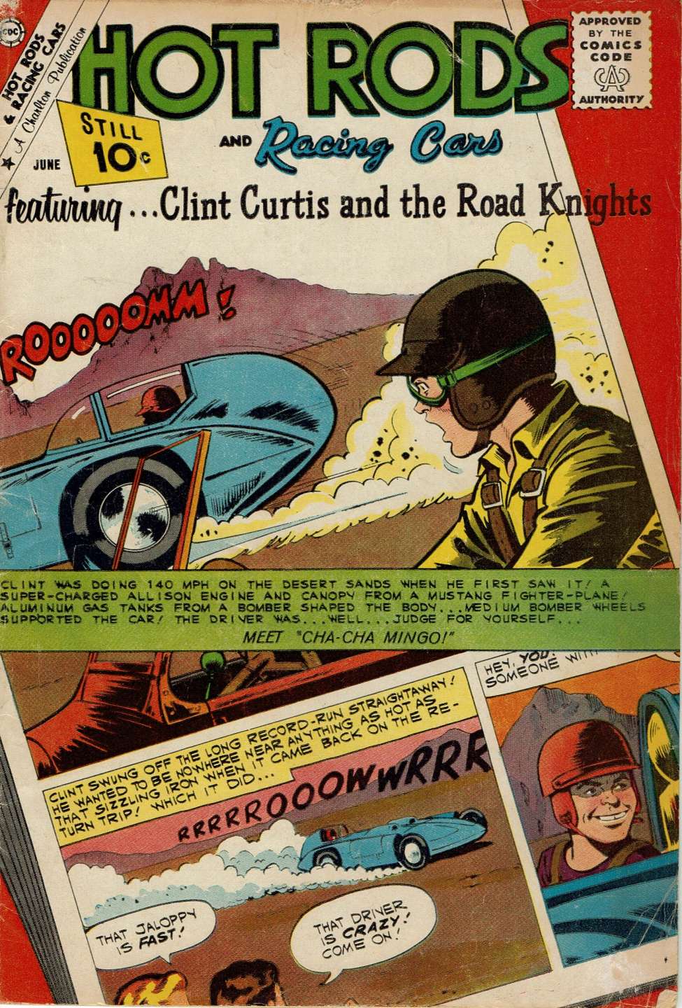 Book Cover For Hot Rods and Racing Cars 52