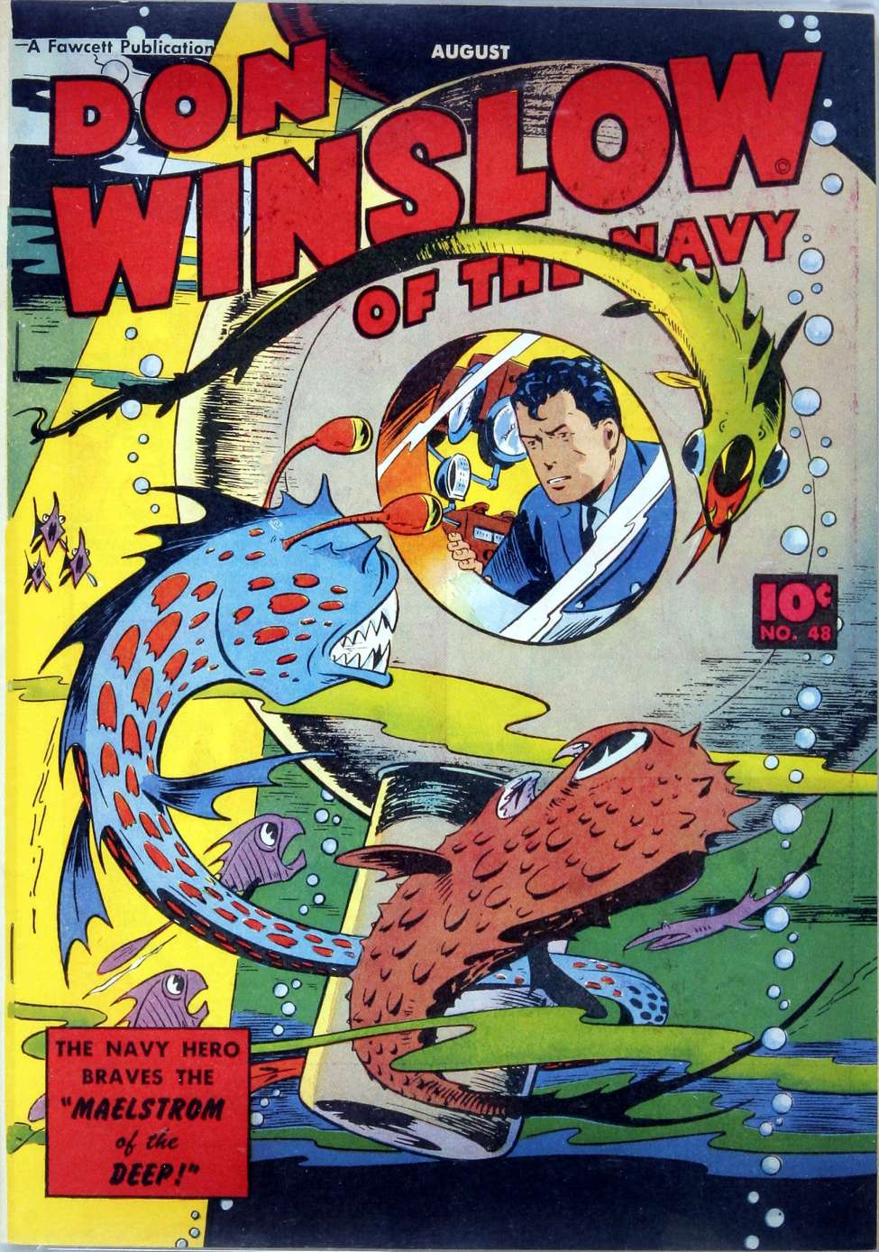 Comic Book Cover For Don Winslow of the Navy 48
