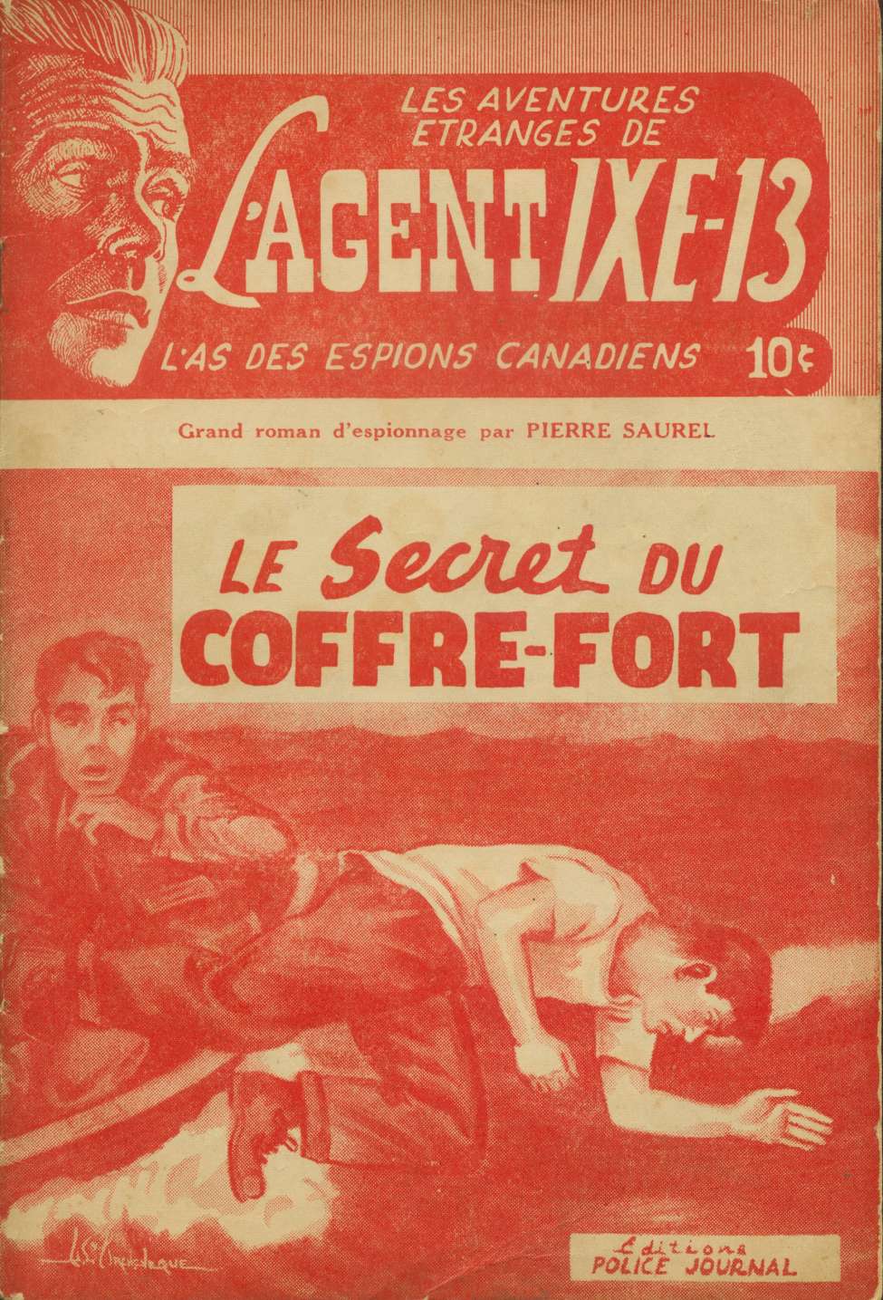 Comic Book Cover For L'Agent IXE-13 v1 6 - Le secret du coffre-fort