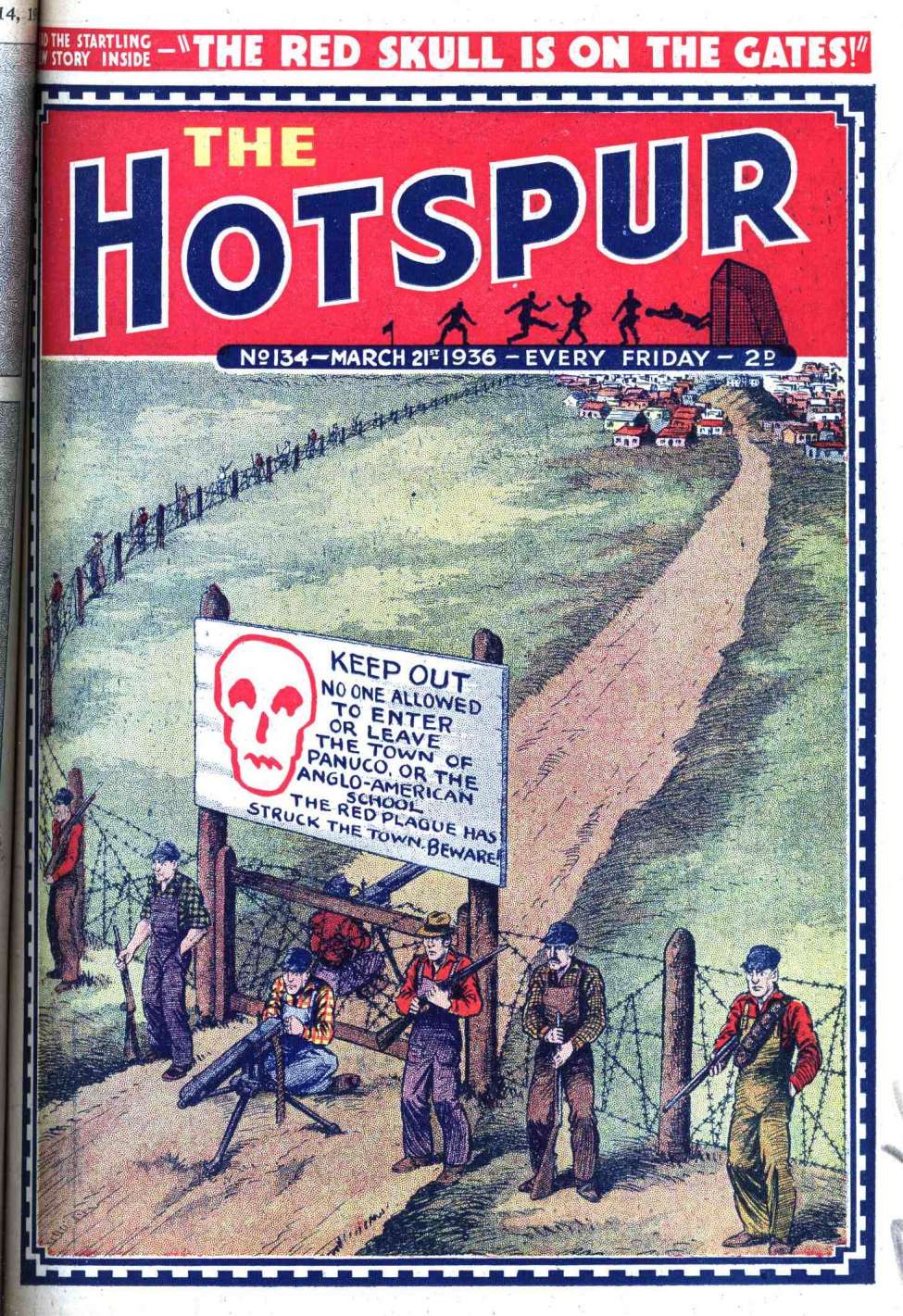 Book Cover For The Hotspur 134
