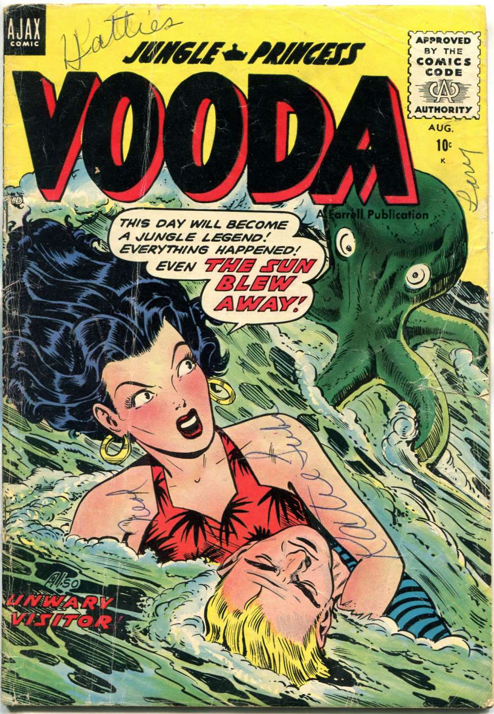 Comic Book Cover For Vooda 22