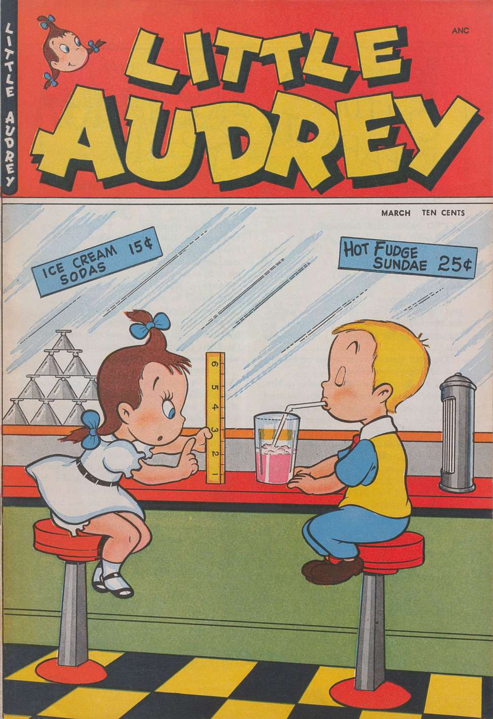 Comic Book Cover For Little Audrey 9