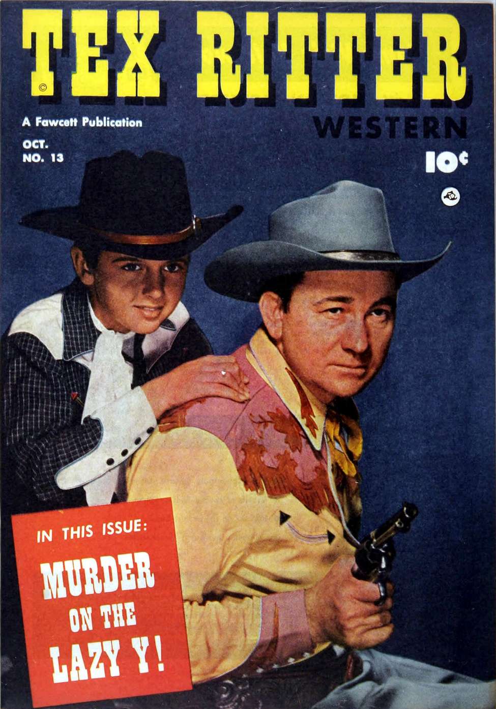 Book Cover For Tex Ritter Western 13