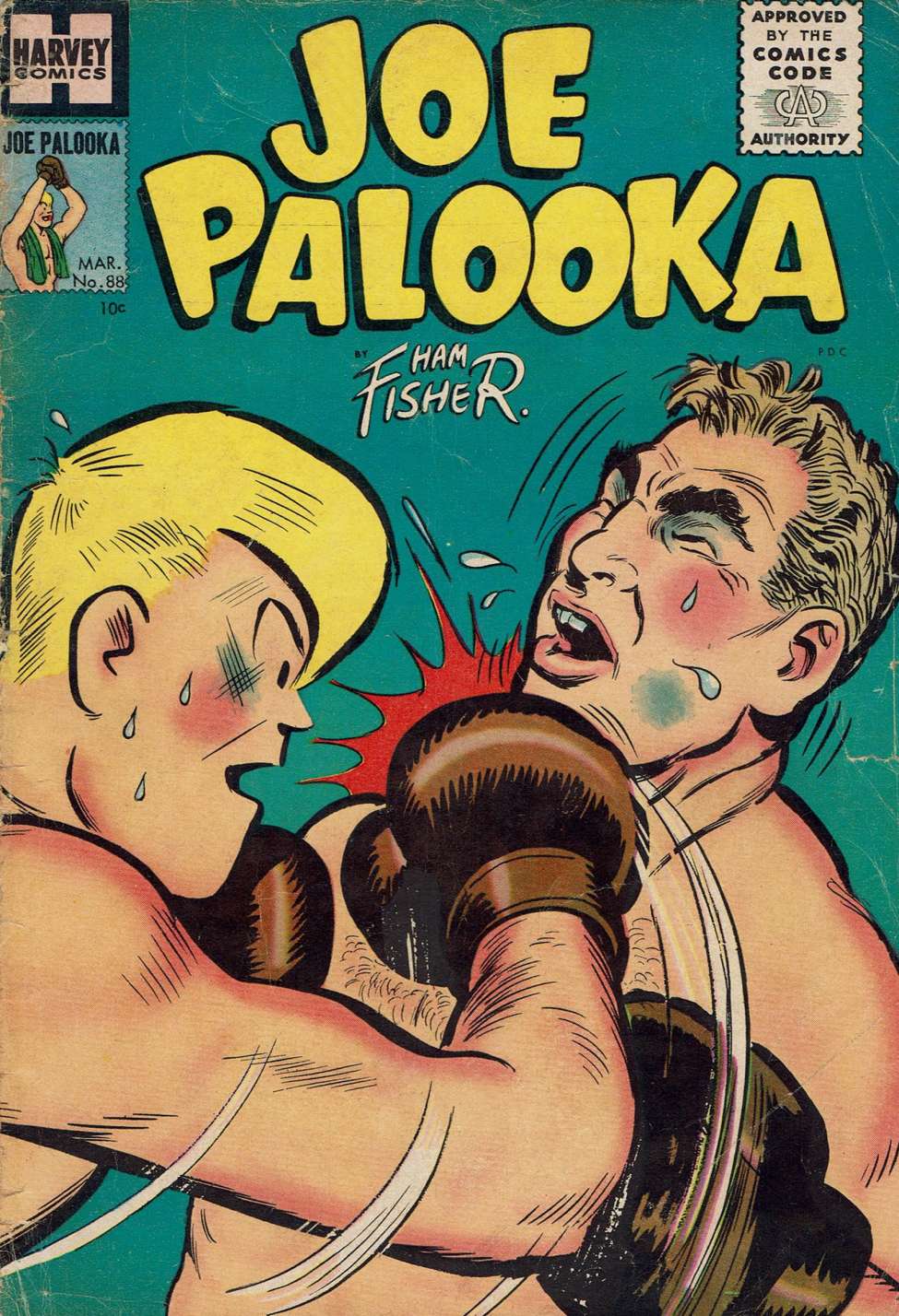Comic Book Cover For Joe Palooka Comics 88