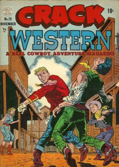 Comic Book Cover For Crack Western 75 - Version 1