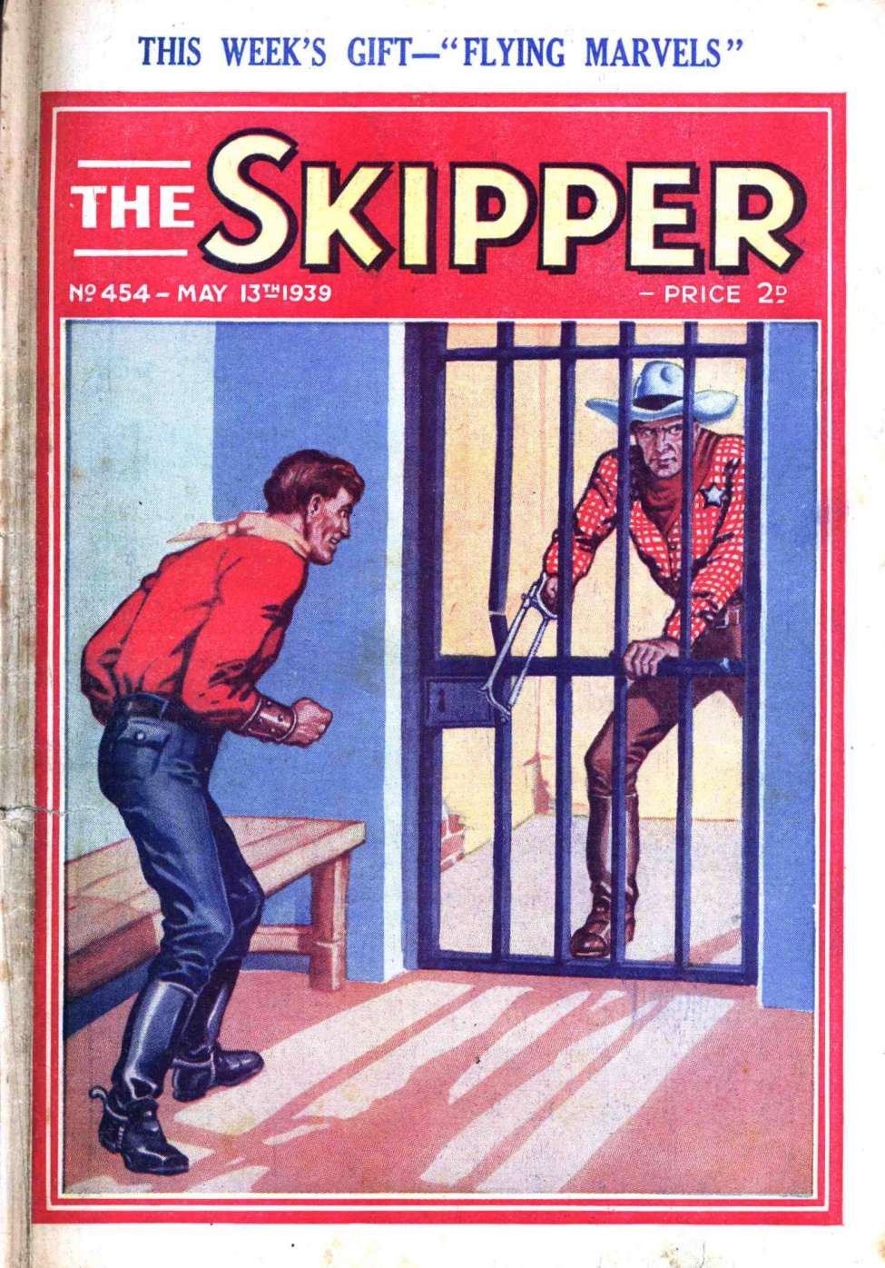 Comic Book Cover For The Skipper 454