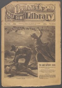 Large Thumbnail For Beadle's Half Dime Library 798 - Dick Doom in the Wild West