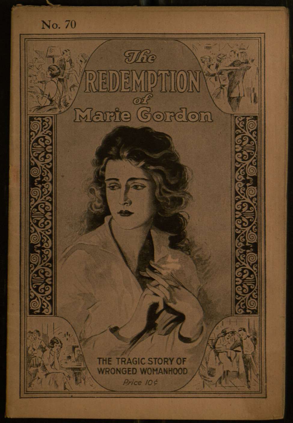 Book Cover For The Redemption of Marie Gordon 70 - Cora Lane Sherman