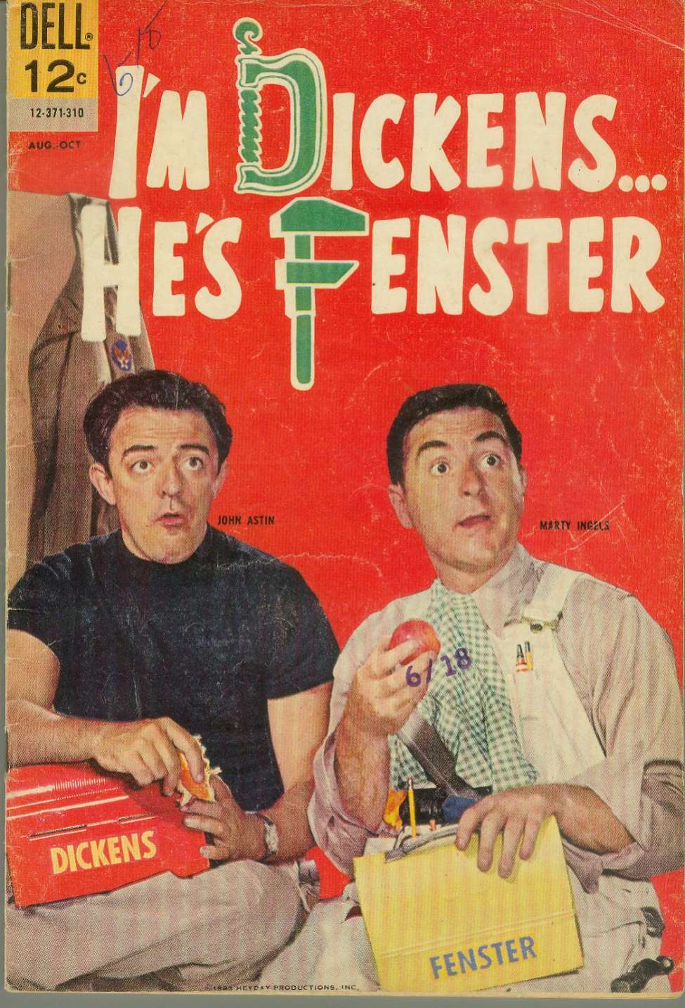 Comic Book Cover For I'm Dickens ... He's Fenster 2