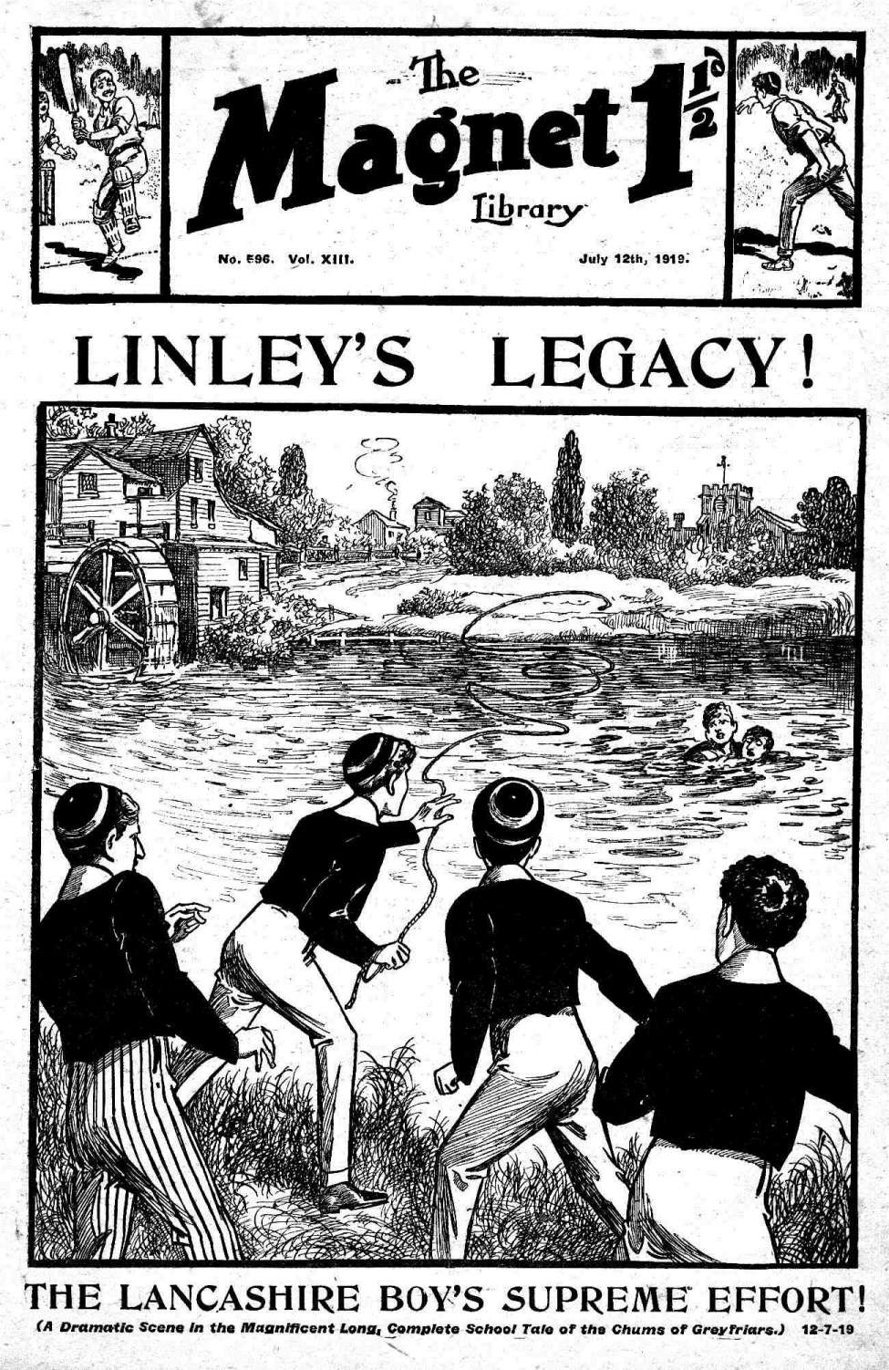 Book Cover For The Magnet 596 - Linley's Legacy