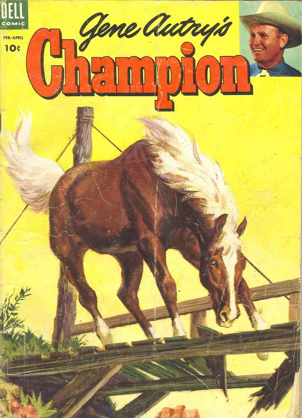 Comic Book Cover For Gene Autry's Champion 13