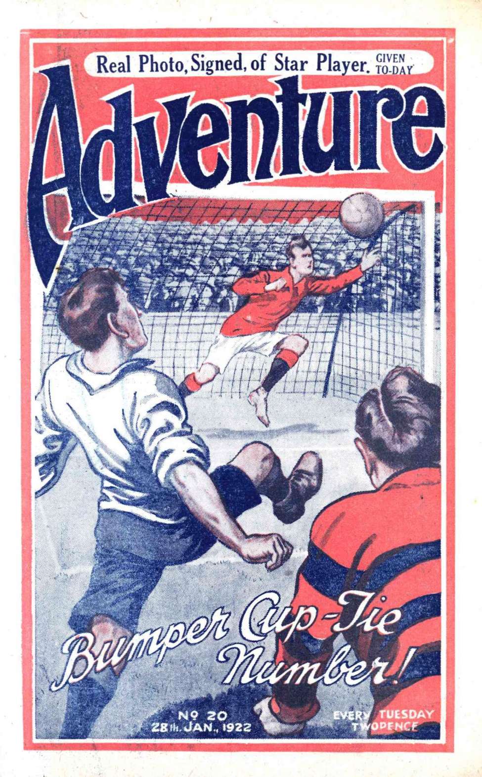 Comic Book Cover For Adventure 20 - Come On Trinity!