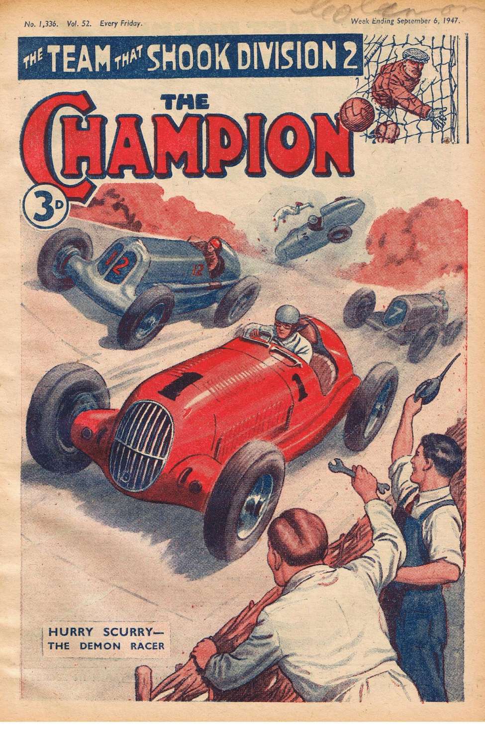 Book Cover For The Champion 1336