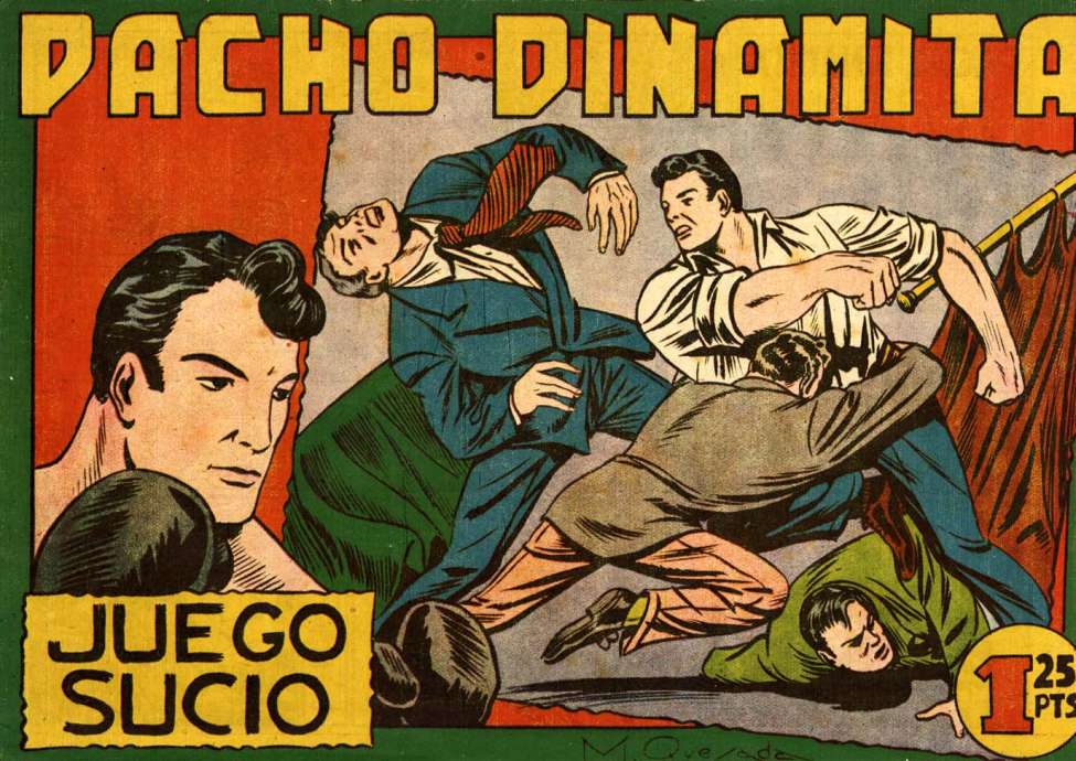Comic Book Cover For Pacho Dinamita 3 - Juego sucio