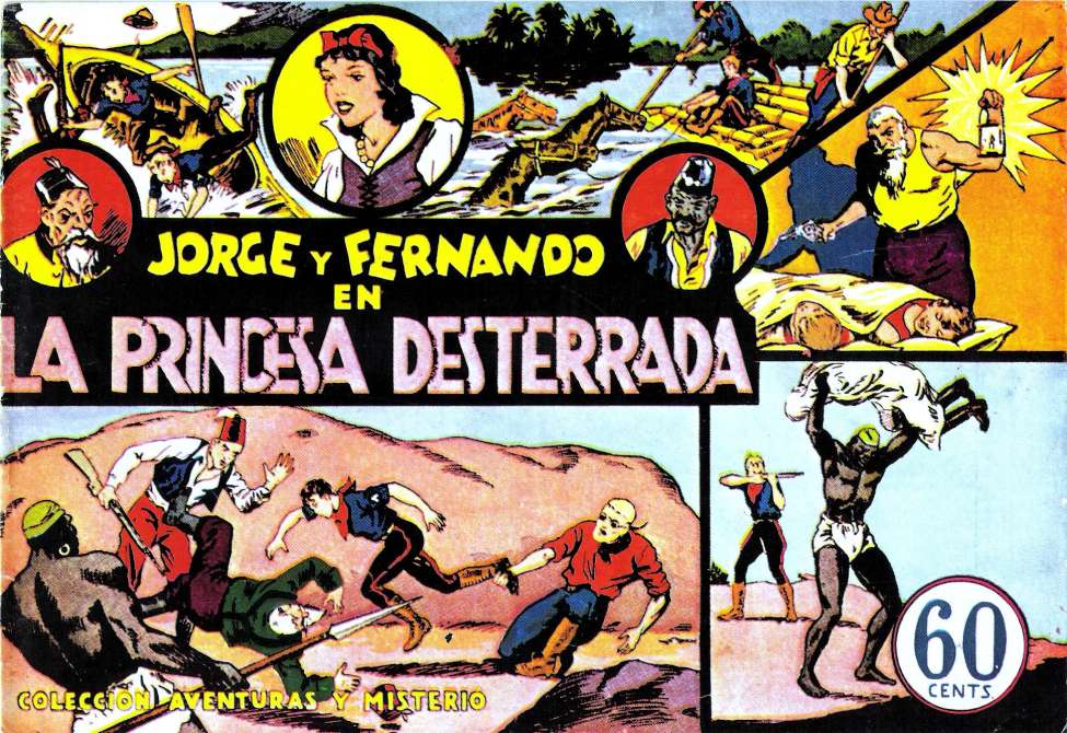 Comic Book Cover For Jorge y Fernando 2 - La princesa desterrada