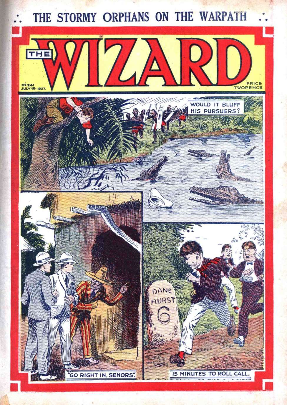 Comic Book Cover For The Wizard 241