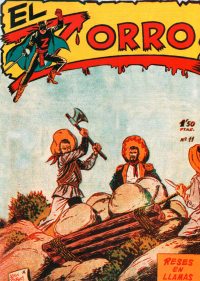 Large Thumbnail For El Zorro 11 - Reses en Llamas